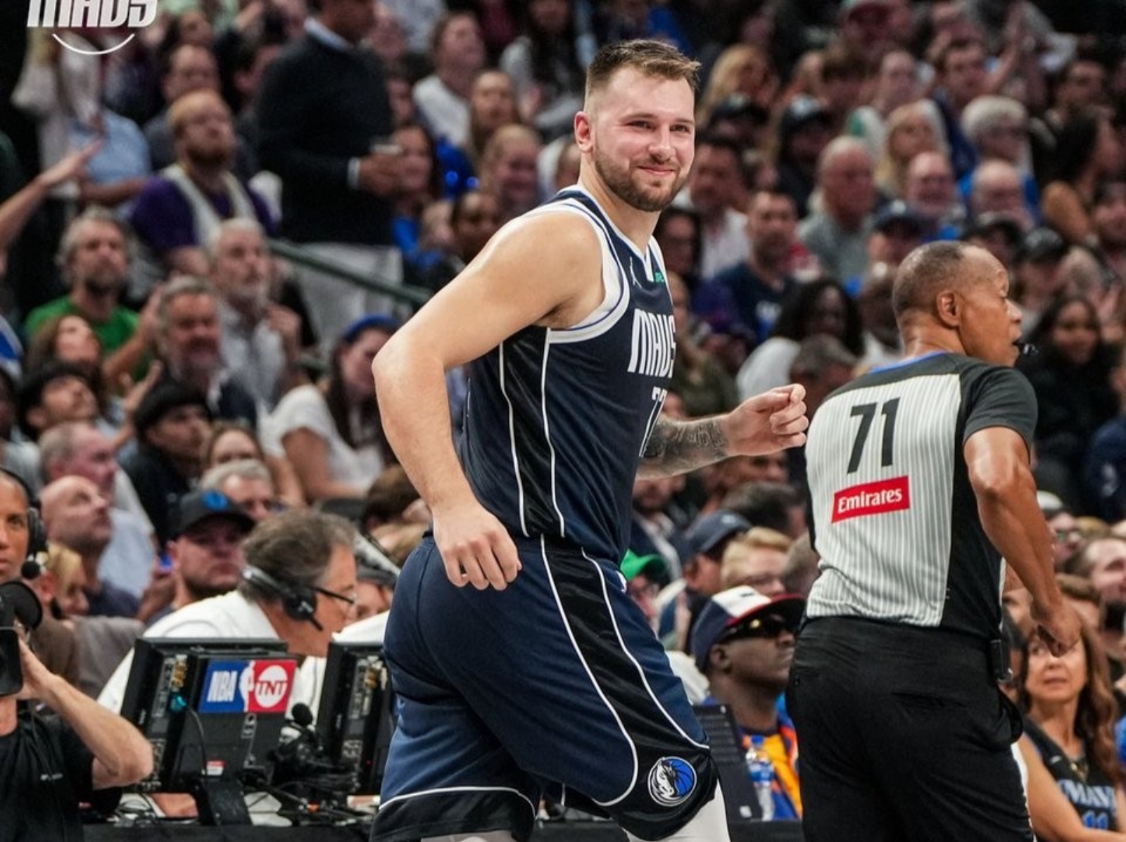 NBA／Luka Doncic 超神「不看人傳球」驚艷全場，球迷嚇歪「到底怎麼傳的？」