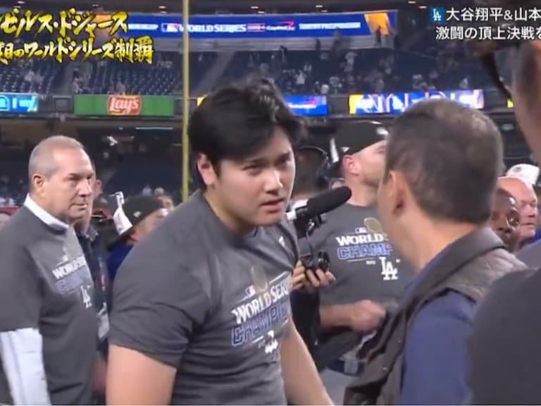 MLB/大谷翔平奪冠「怒拒受訪」真相曝光,原來疑似與記者「脫序行為」有關!