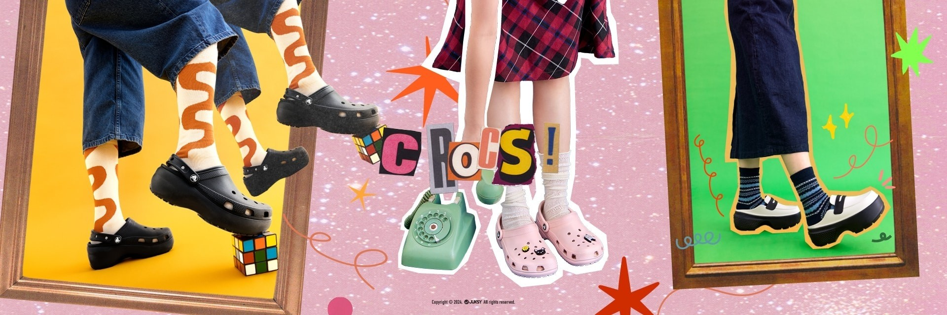 細節控請注意！用「它」解鎖 CROCS 的無限搭配可能，讓造型瞬間升級！準備好探索時尚的新面貌了嗎？現在就到 ABC-MART 開逛啦！