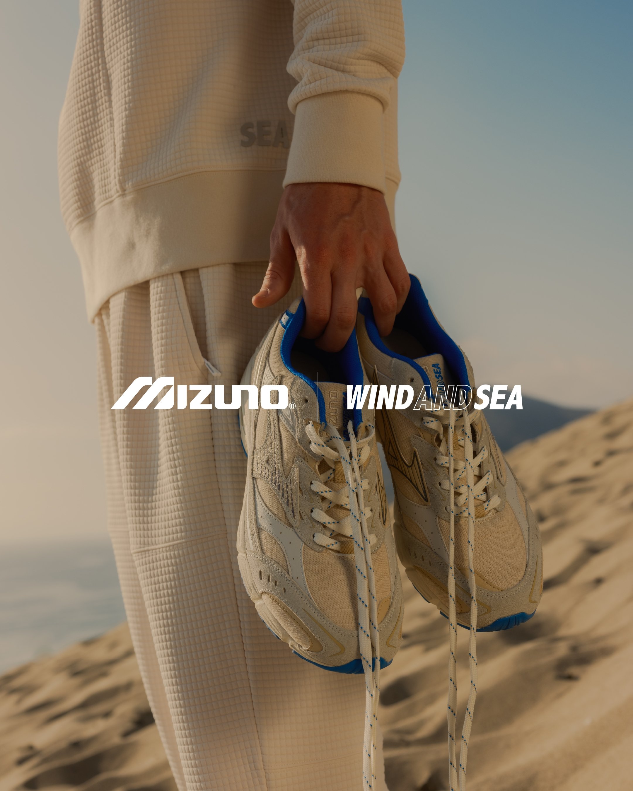 MIZUNO x WIND AND SEA MXR 台灣開賣