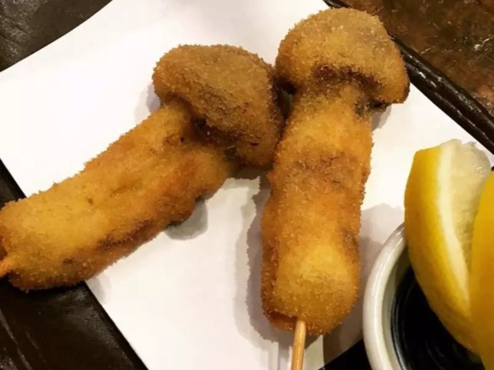 日本串炸店「炸松茸」神似男性私密部位！照片曝光掀起熱議！