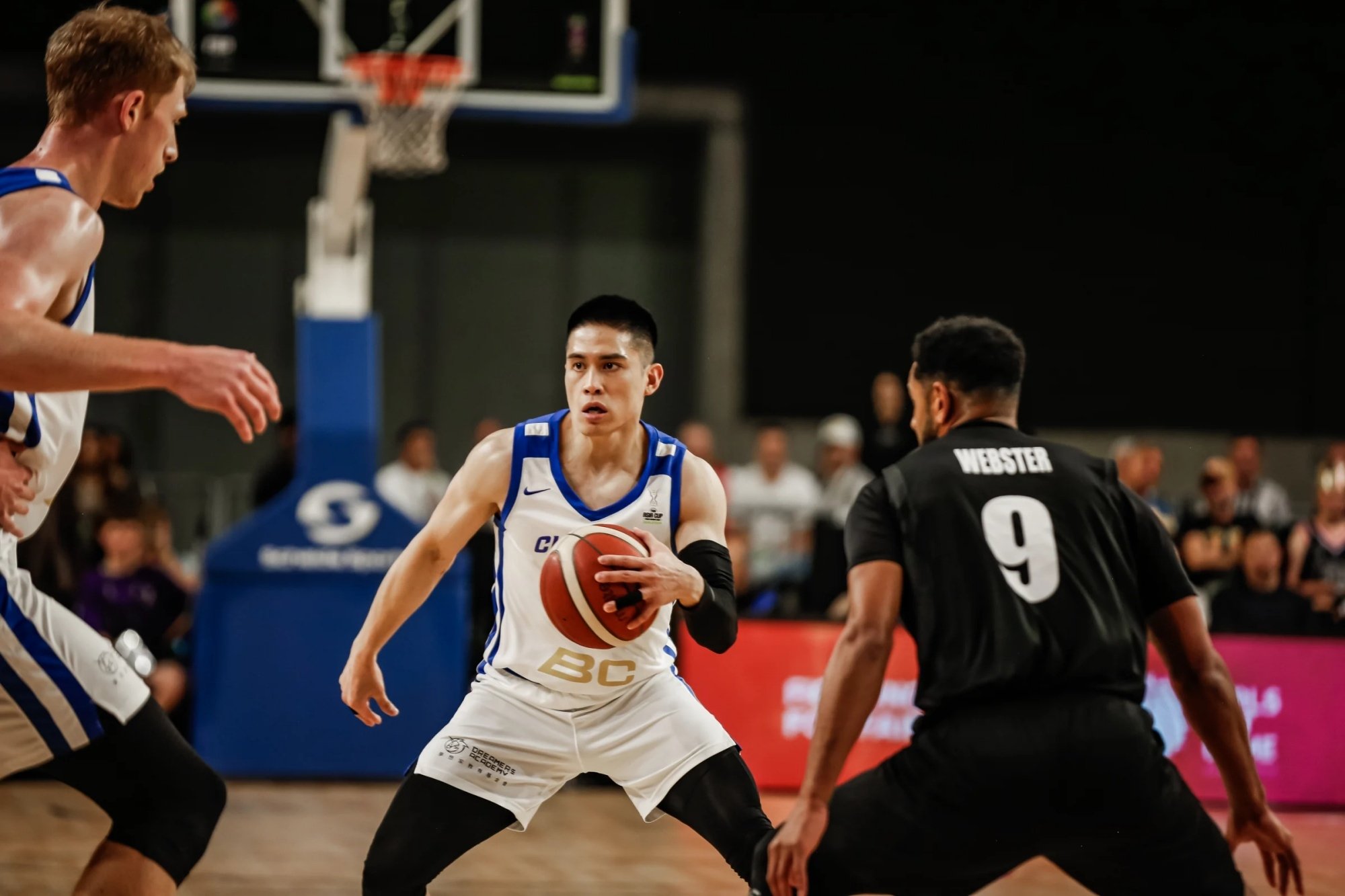 FIBA 亞洲盃男籃資格賽中華隊（台灣）敗給紐西蘭