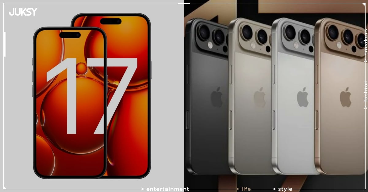 Apple iPhone 17 系列「八大重點革新」，預告 2025 年進階升級超有感！ JUKSY 街星