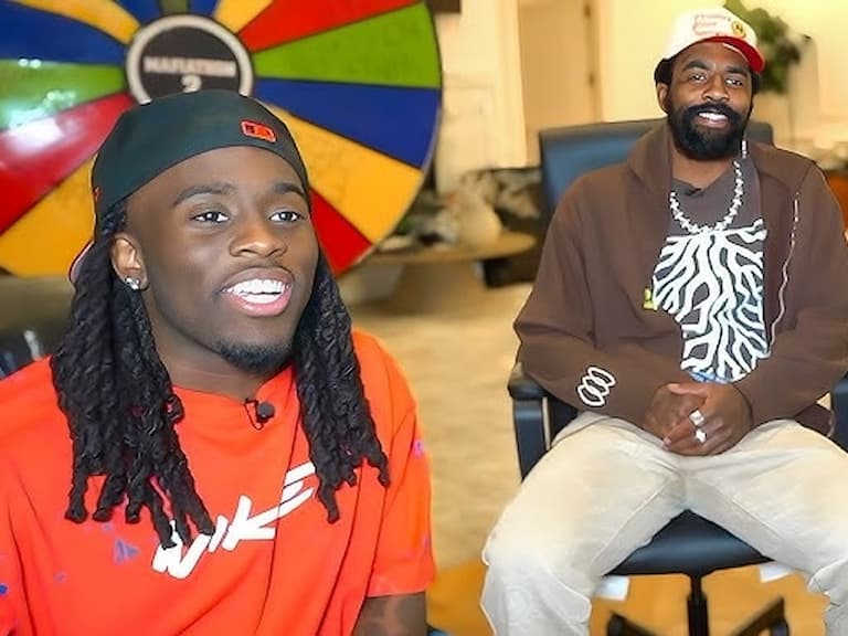 NBA／Kyrie Irving 登上 Kai Cenat 直播聊天，對「30 歲被叫叔叔」感到黑人問號！