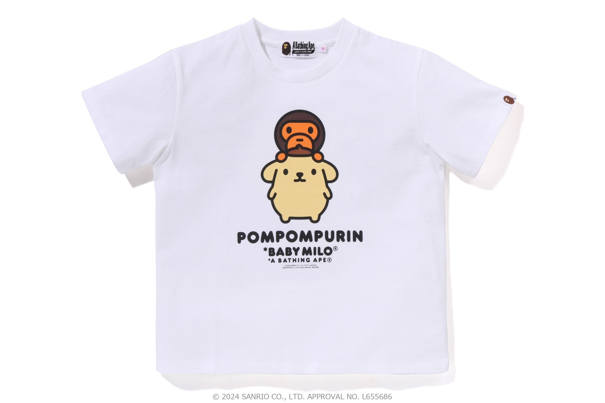 A BATHING APE Baby Milo × Sanrio