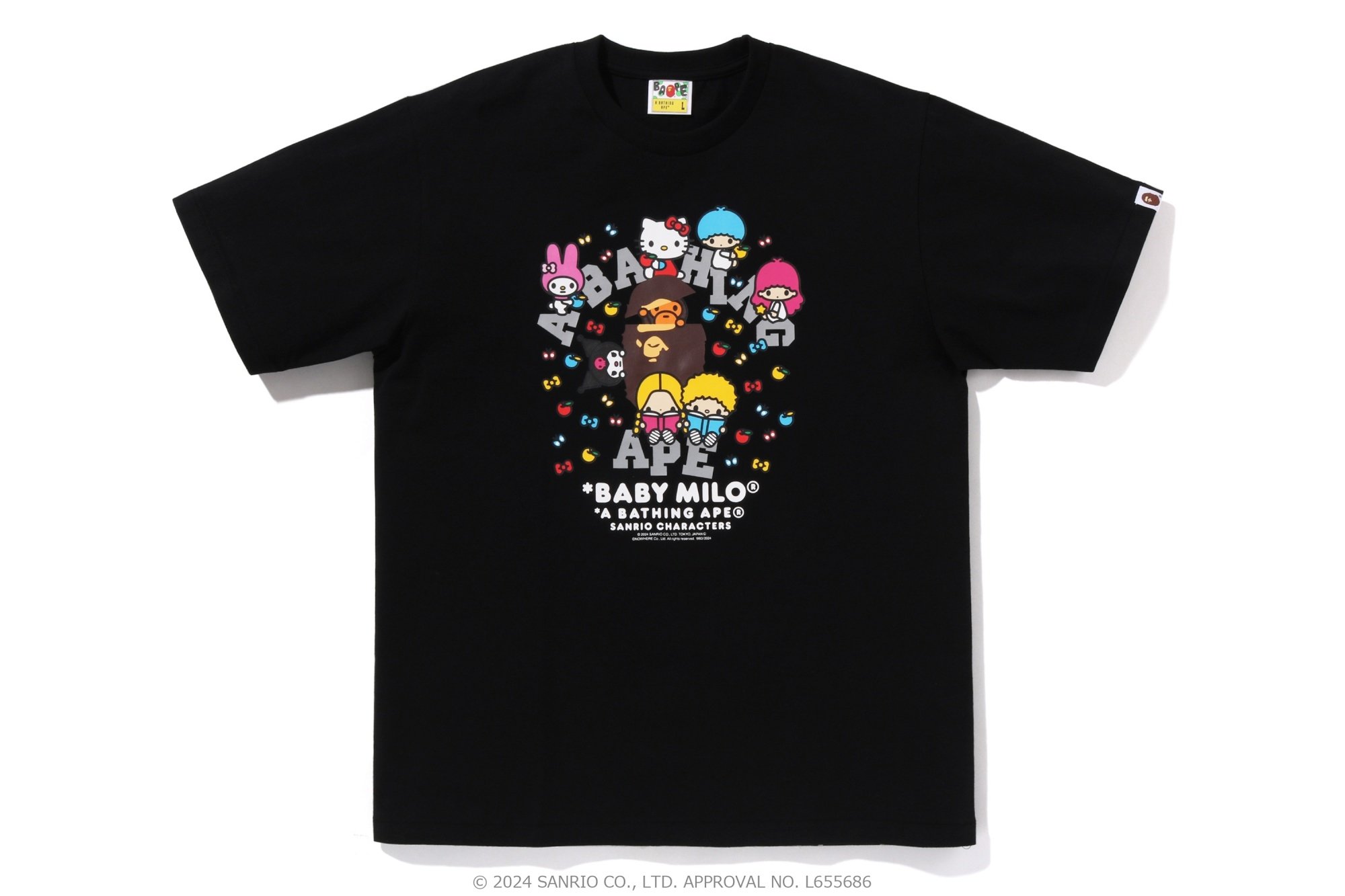 A BATHING APE Baby Milo × Sanrio