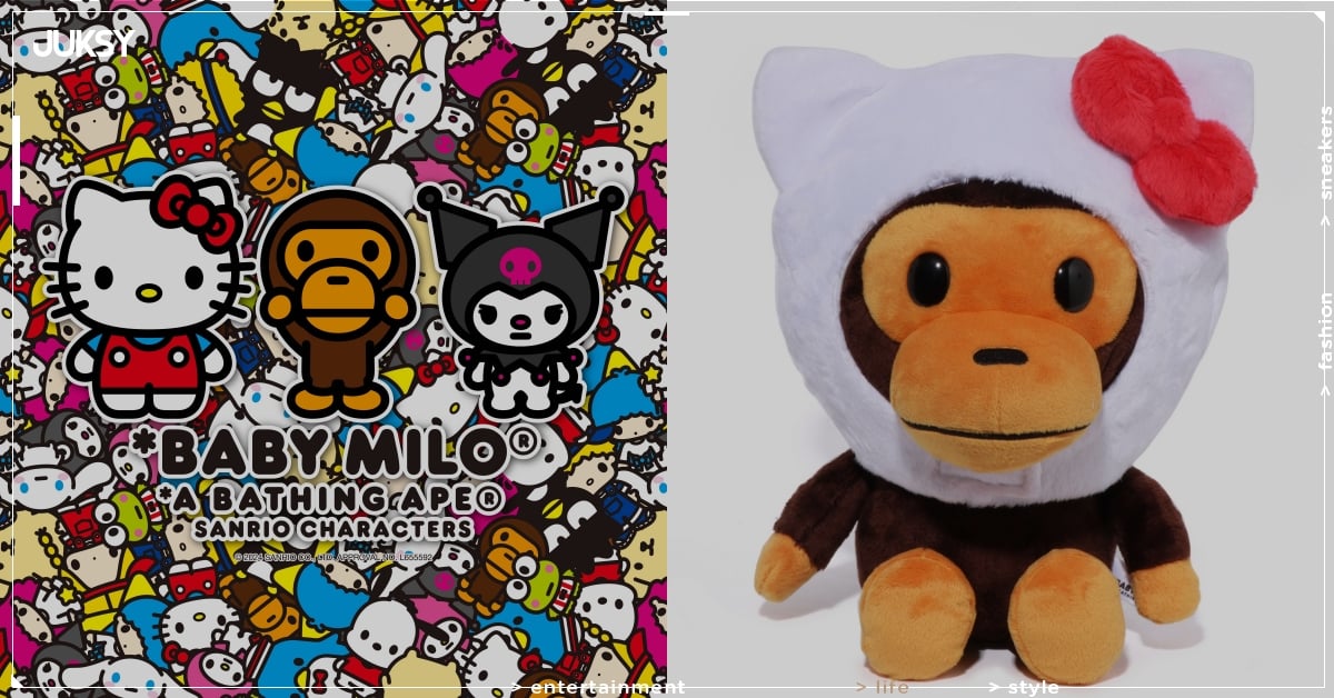 A BATHING APE Baby Milo × Sanrio