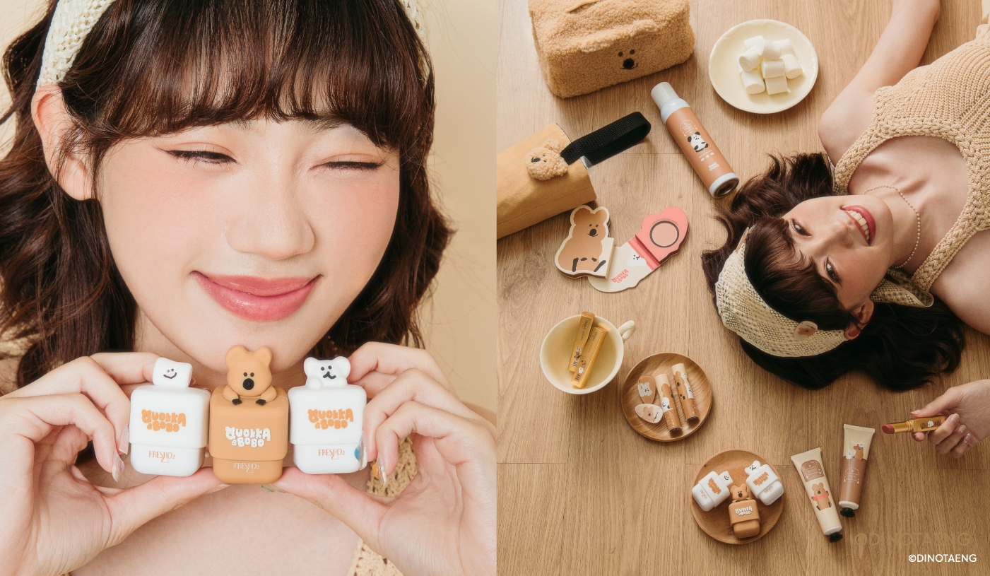 FreshO2 X DINOTAENG 系列周邊