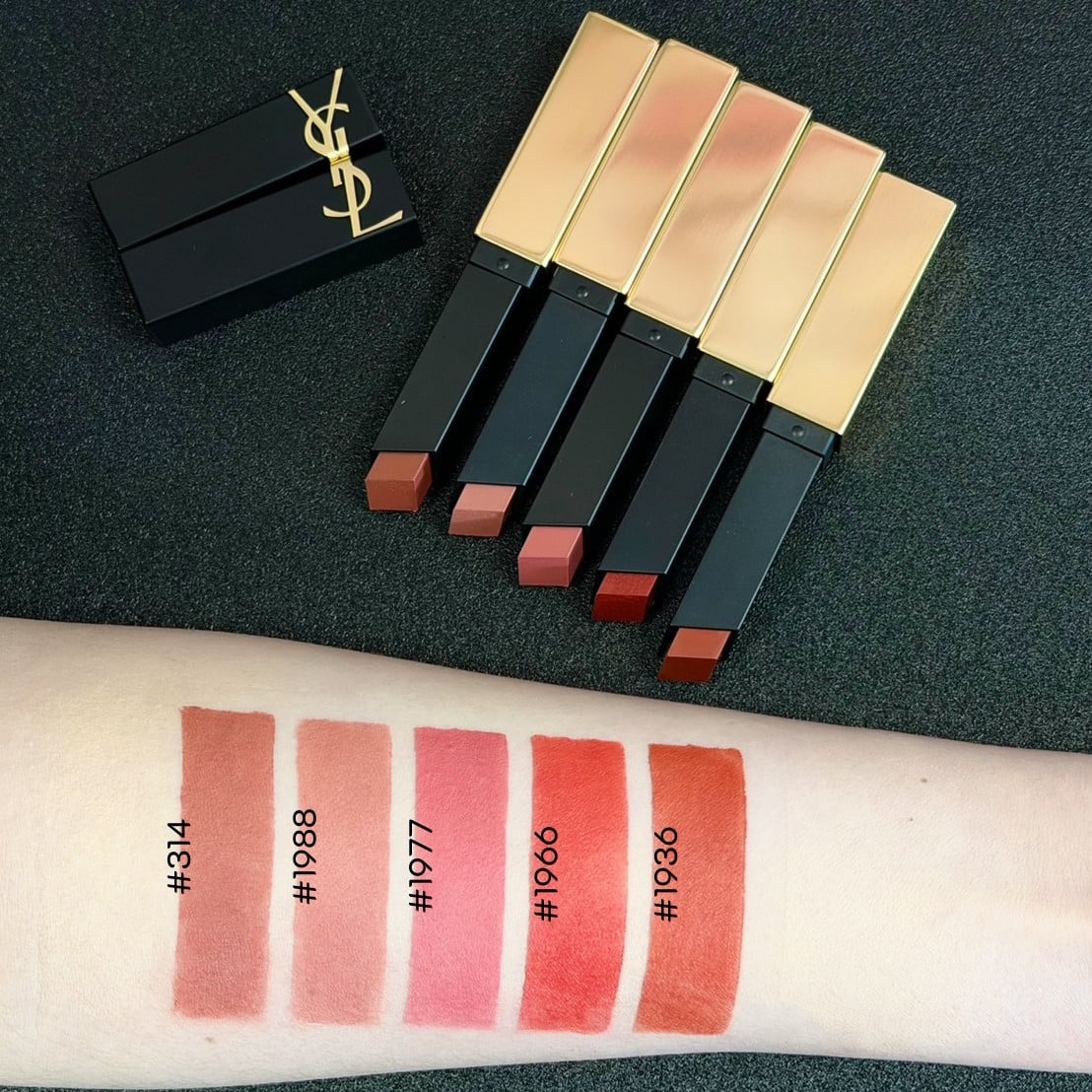 YSL－奢華煙管柔霧唇膏