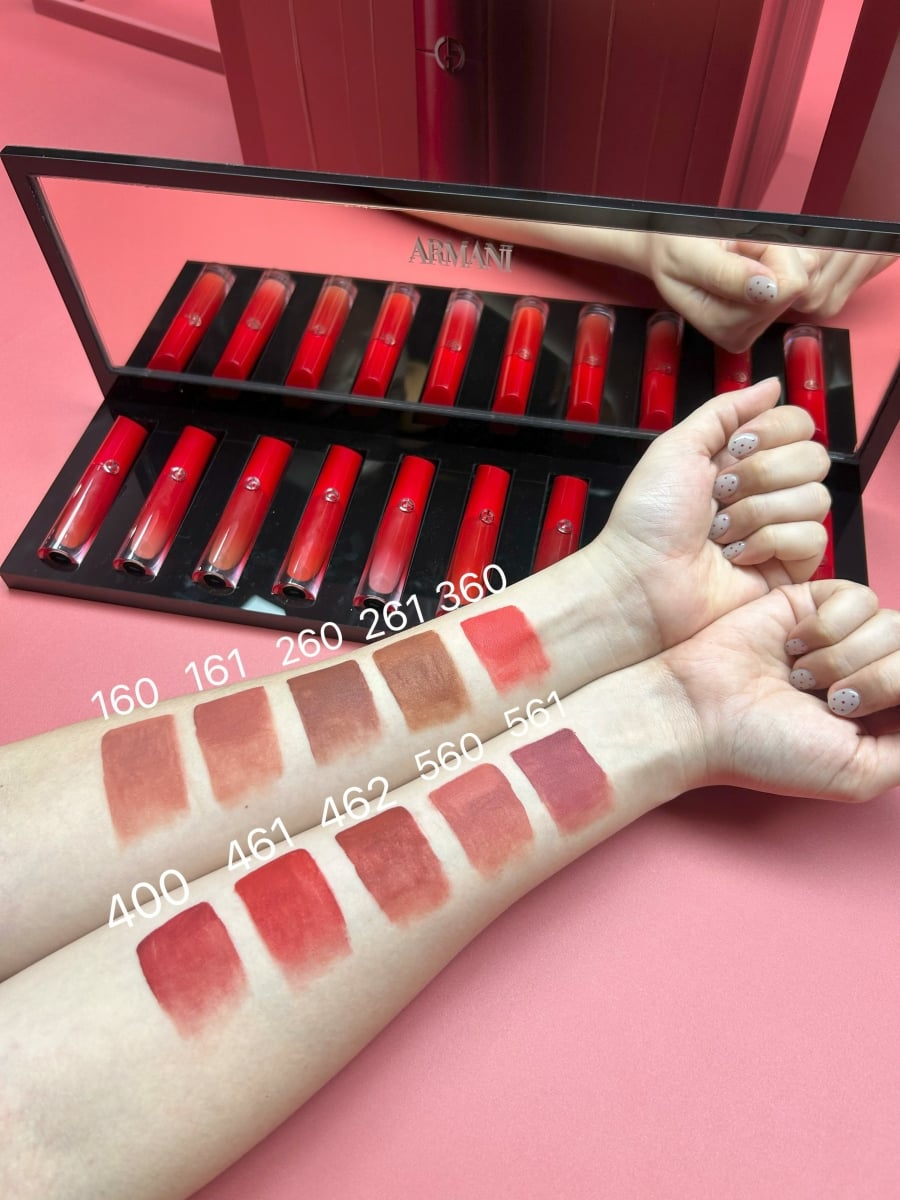 Armani Beauty 亞曼尼－奢華柔紗訂製唇露