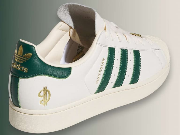 Damian Lillard x adidas Originals Superstar 聯名鞋款「發售資訊」公開，鐘錶圖案設計細節滿分！