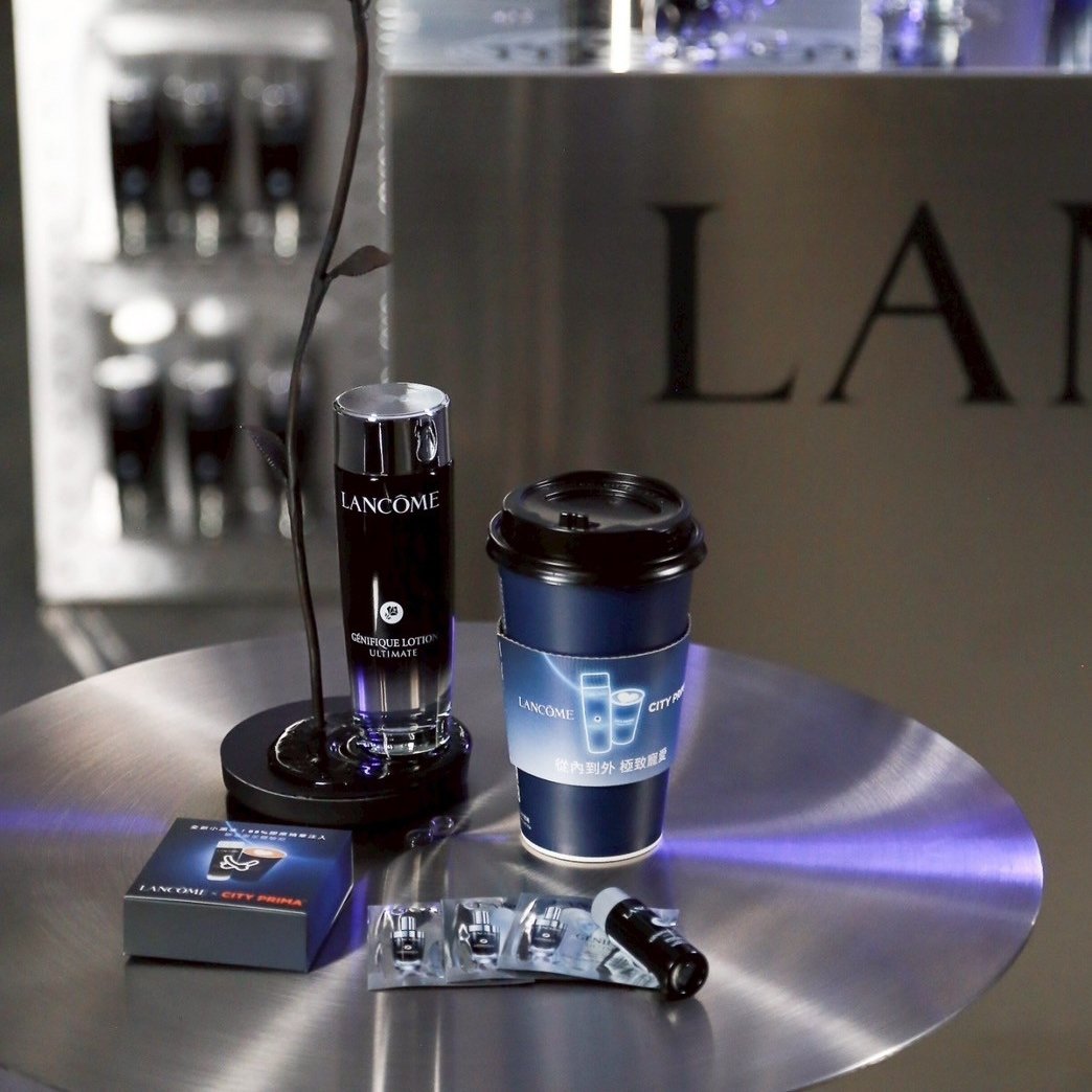 蘭蔻攜手 7-ELEVEN 精品咖啡品牌 CITY PRIMA 推出限量聯名「Lancôme X PRIMA」
