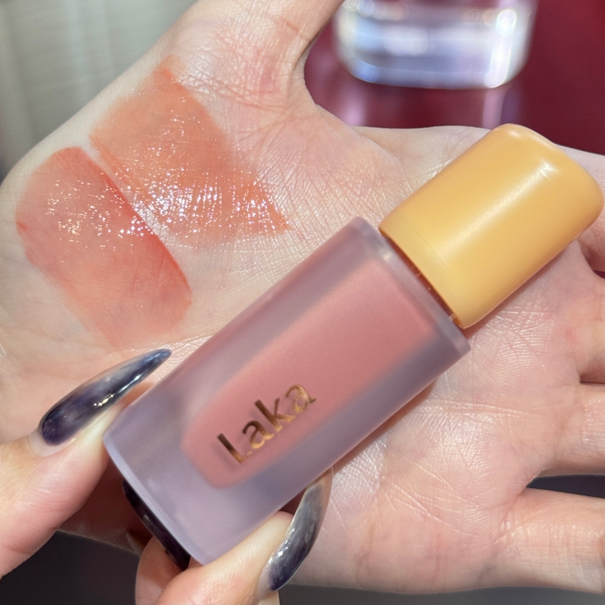 LaKa－Fruity Glam Tint 果然持久水光唇釉