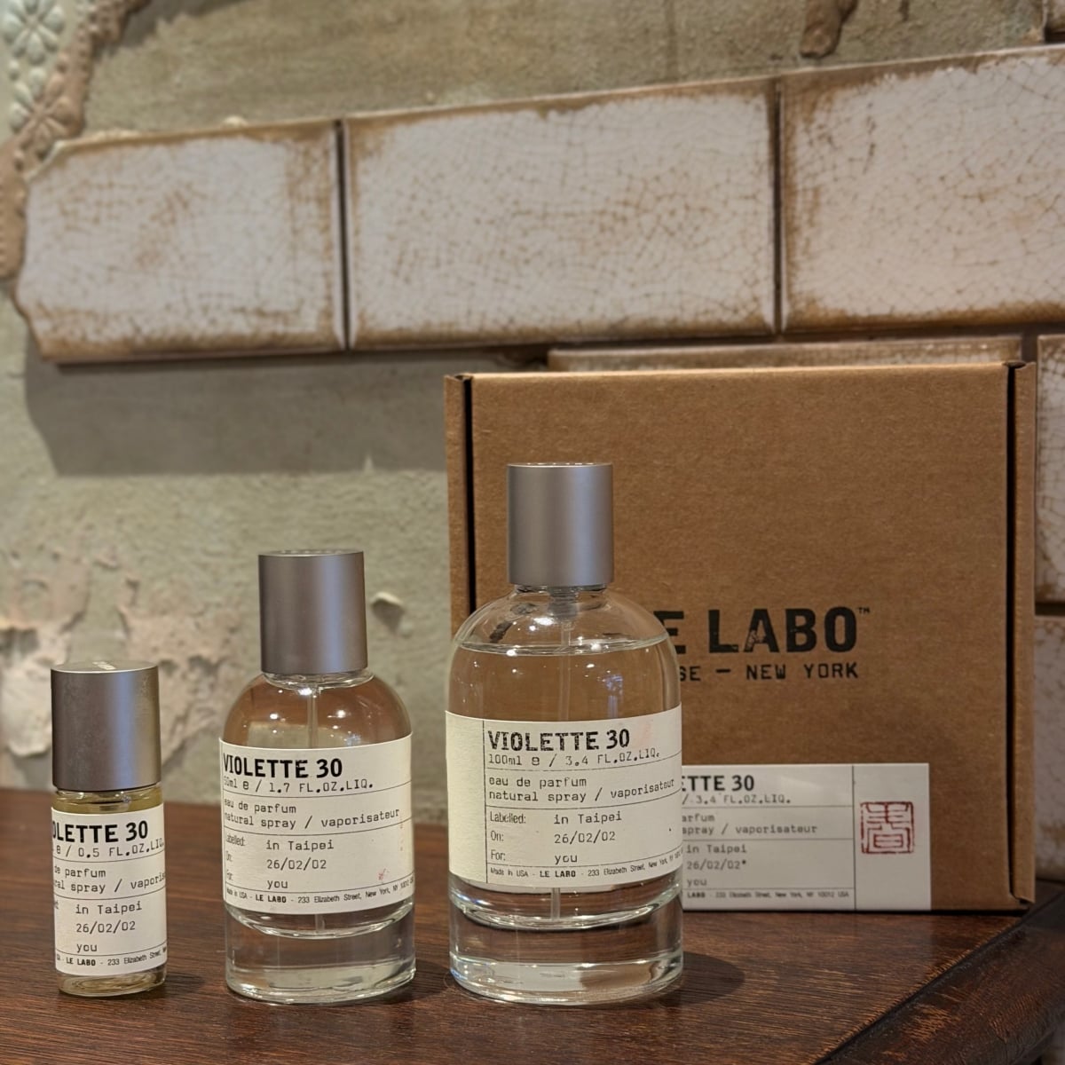 LE LABO 新春印篆服務