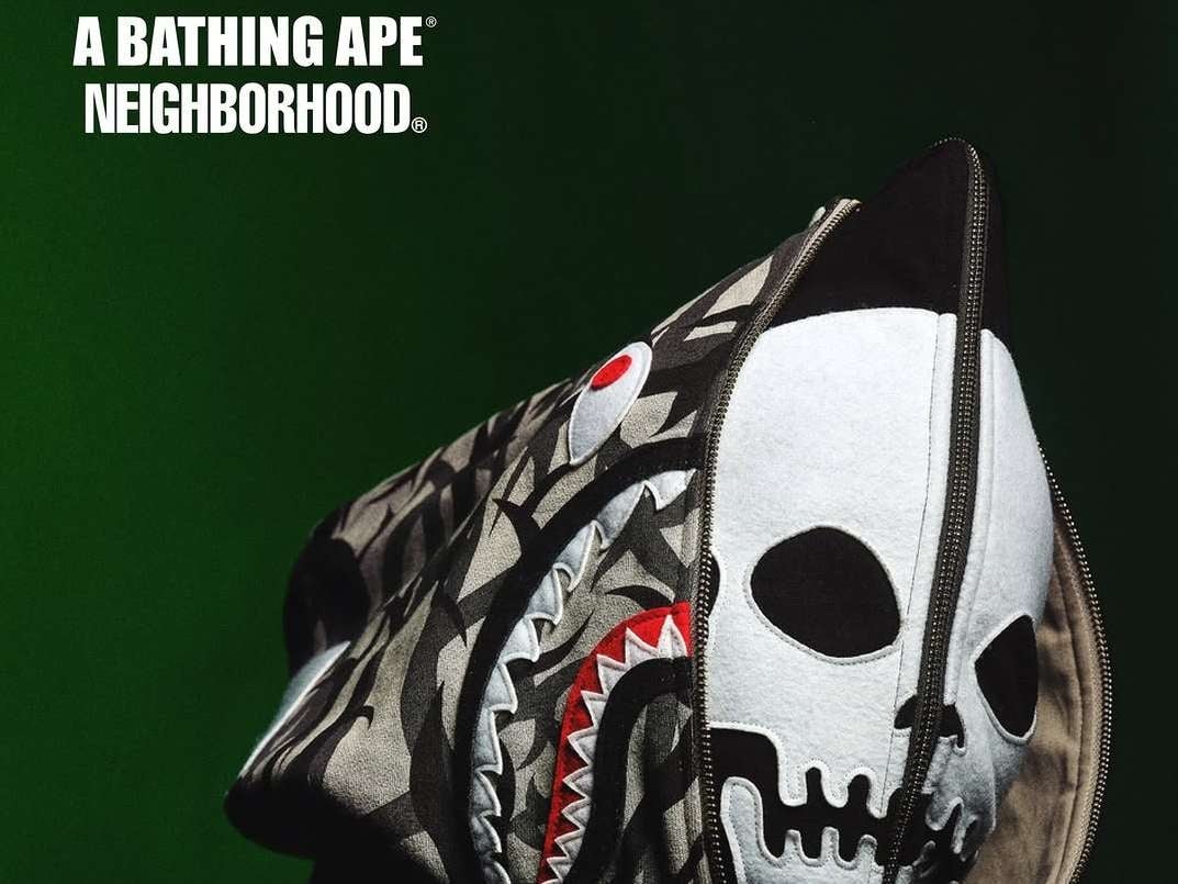 NEIGHBORHOOD x BAPE 全新聯名系列登場！台灣預計在「這時」發售！完整詳情搶先看～