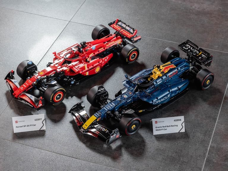 樂高 Formula 1 賽車 20 款新品正式登場！1：1 樂高賓士賽車快閃巡迴台北街頭！