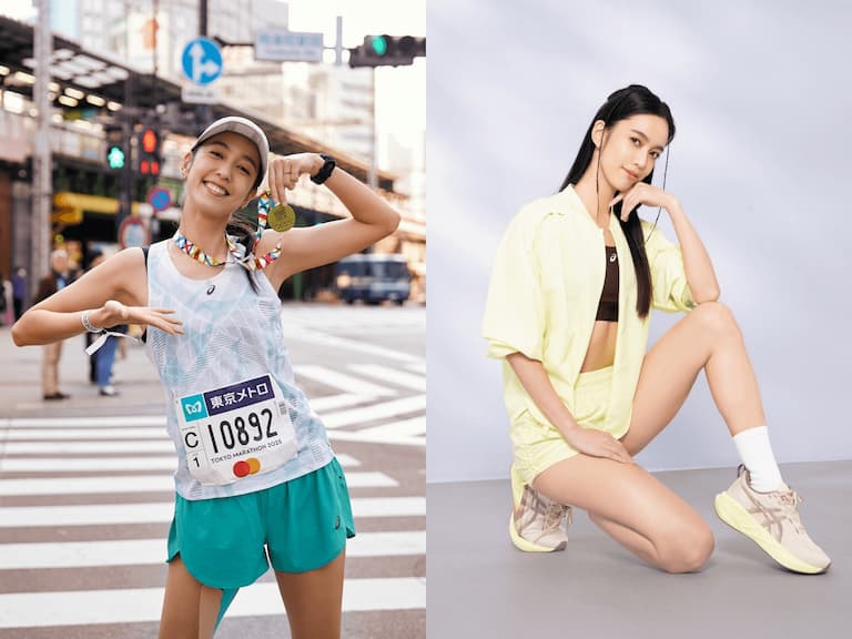 加入熱愛運動行列,陳庭妮成為ASICS全新品牌形象大使