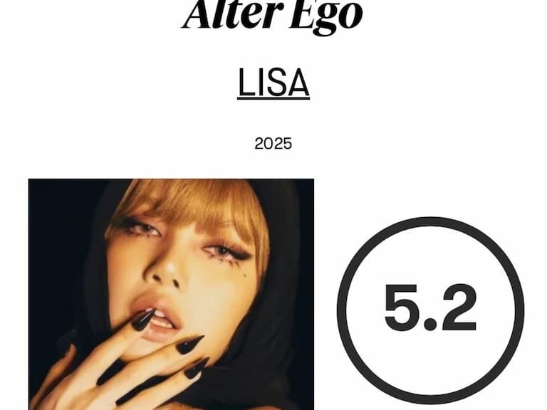 BLACKPINK Lisa 新專輯《Alter Ego》被 Pitchfork 評 5.2 低分!遭指:「歌曲乏味無趣」