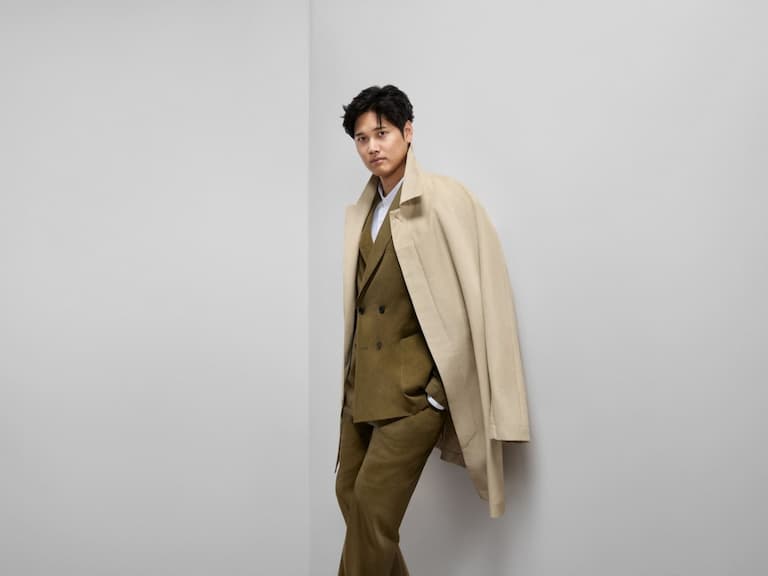 大谷翔平演繹2025春夏BOSS SELECTED BY SHOHEI OHTANI廣告企劃