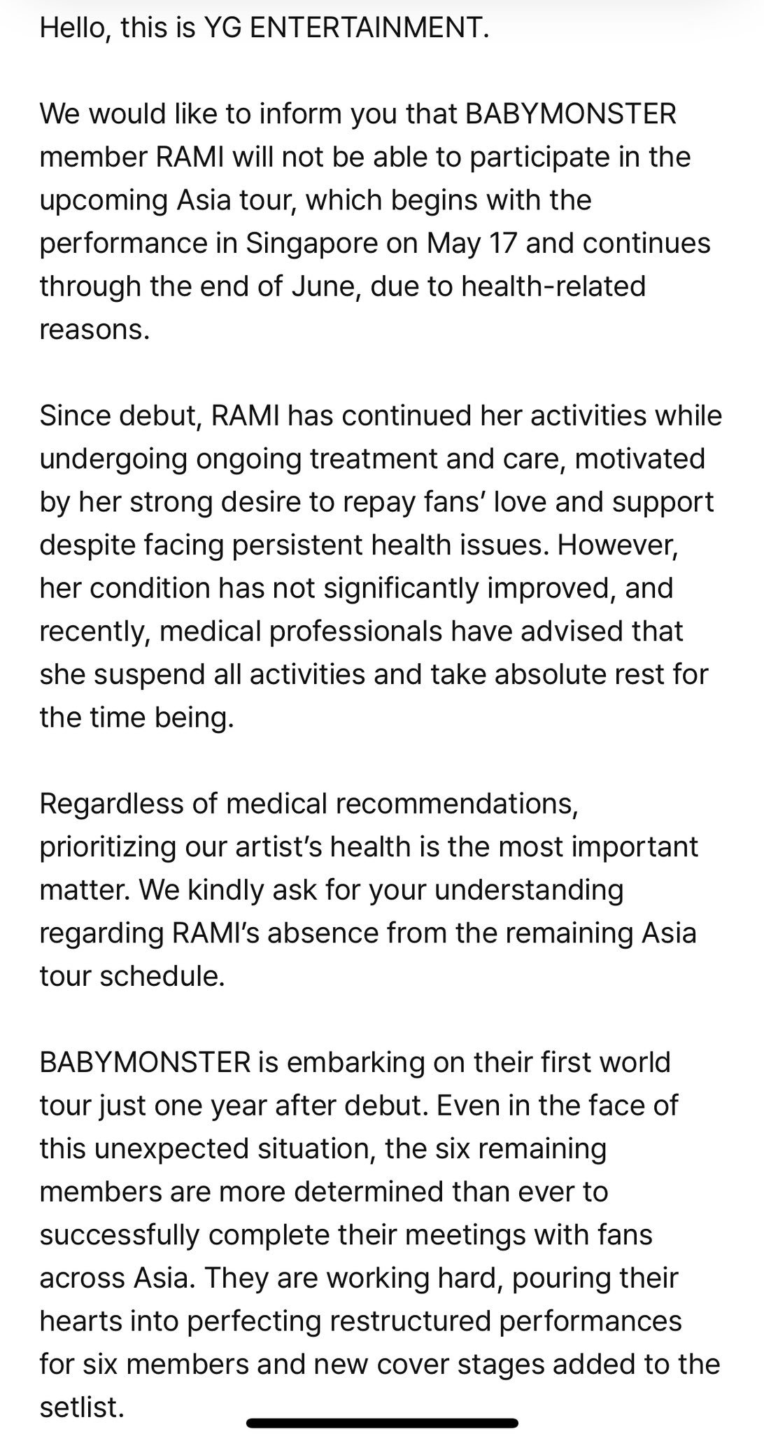 BABYMONSTER 台灣演唱會 7 缺 1!原本是 BLACKPINK 團名、成員變動、CP 查理為她們寫歌⋯5 件事快認識!