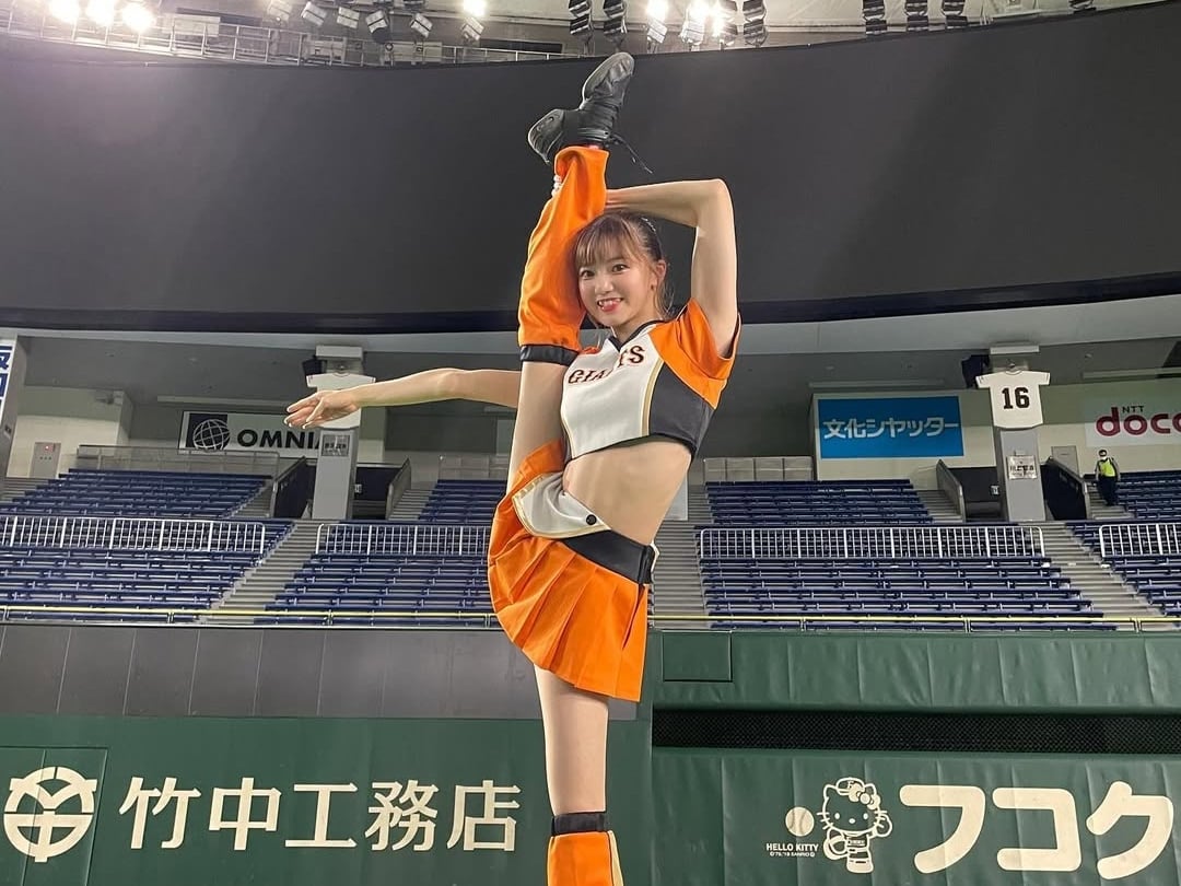 中信啦啦隊 Passion Sisters 新成員菊池桃子登場！連續一字馬+空翻，超強體操背景曝光！【野生抓正妹】