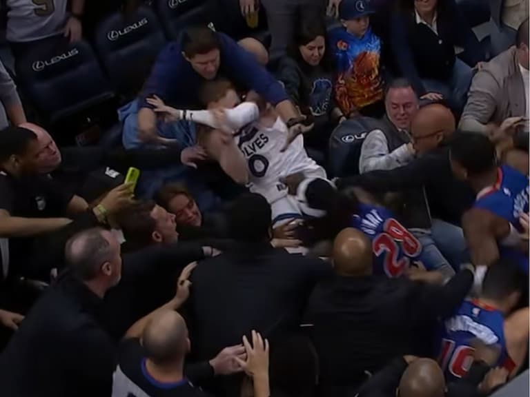 NBA/灰狼、活塞爆發多人大亂鬥,DiVincenzo 等共 7 人遭驅逐出場!