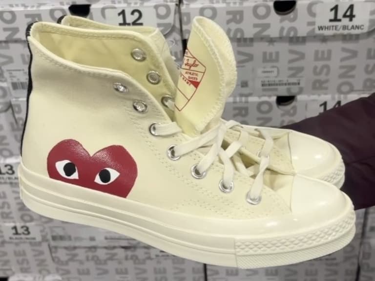 COMME des GARÇONS x Converse 愛心鞋 Costco 好市多上架!親民價格曝光!