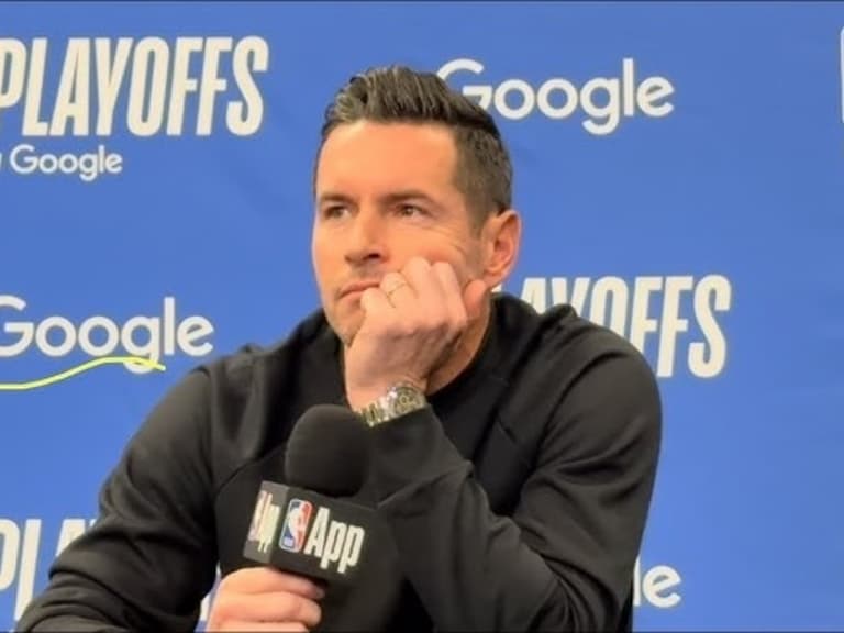 NBA/湖人主帥 JJ Redick 遭記者質疑「執教調度」,當場不悅離席拒訪!