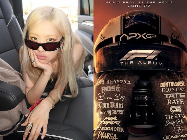 BLACKPINK Rosé 加入布萊德彼特電影《F1》原聲帶陣容，獻唱新曲〈Messy〉！