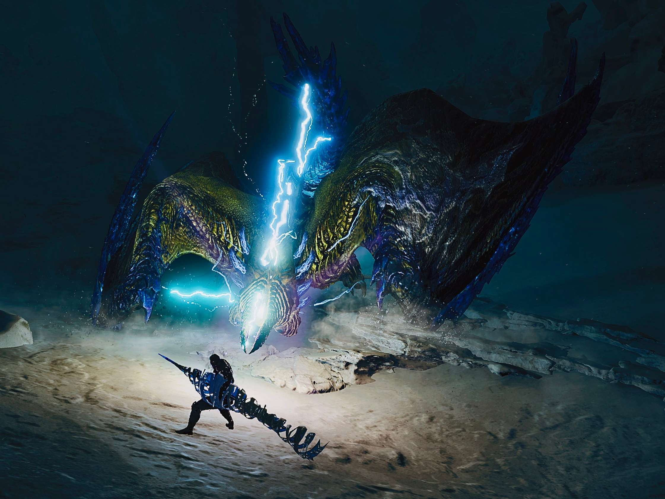 《魔物獵人荒野》歷戰王煌雷龍掀熱潮！高手 3 分台解決，新手貓車連發！