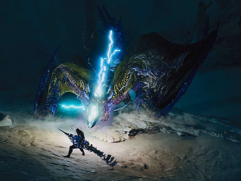 《魔物獵人荒野》歷戰王煌雷龍掀熱潮!高手 3 分台解決,新手貓車連發!