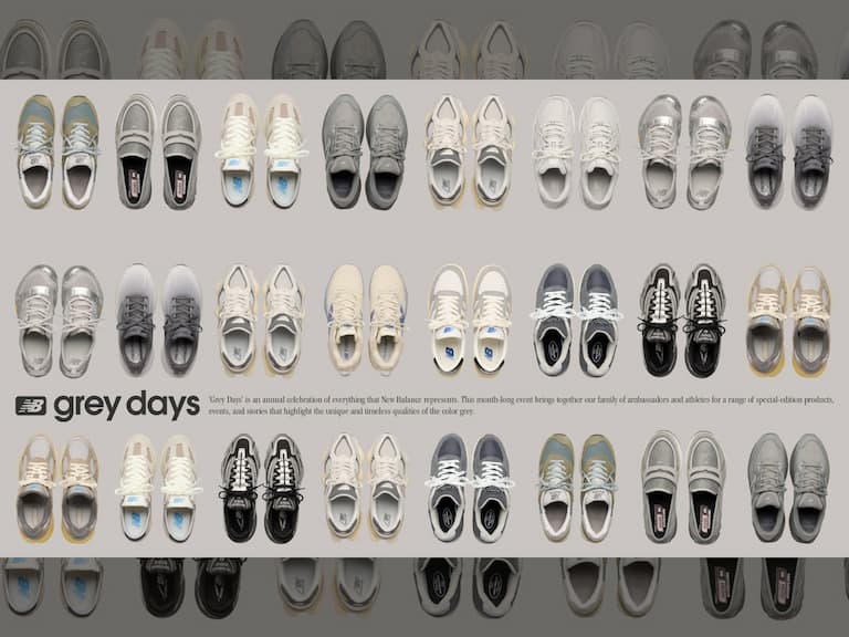 New Balance Grey Days 2025⎪ 7雙經典型號限定灰階上陣,鞋皇1300睽違五年重磅回歸,掀起經典重燃的灰色浪潮!