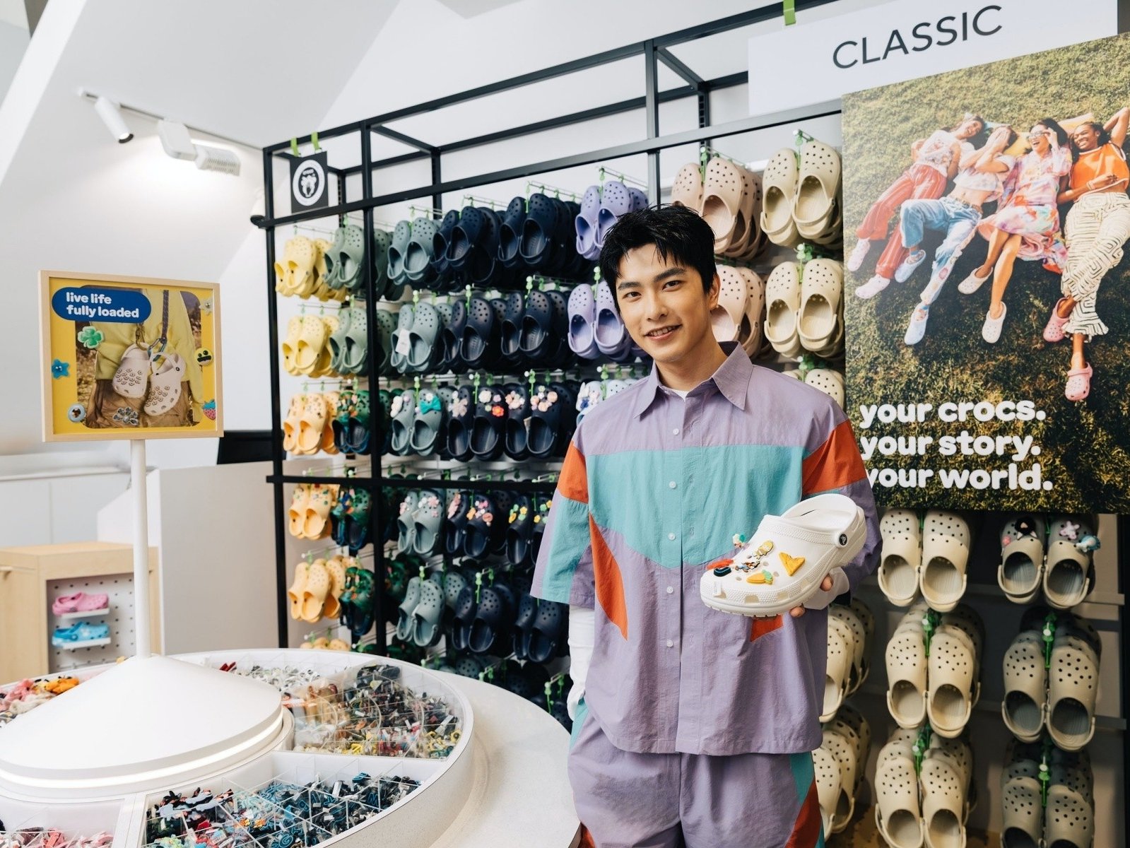 Crocs 西門旗艦店重新開幕！曾敬驊、OZONE 接力登場帥氣助陣！