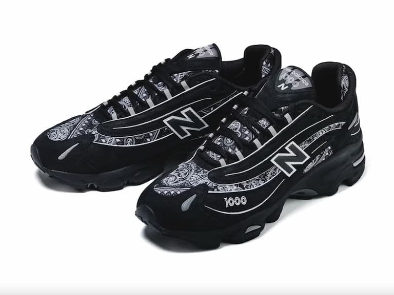 atmos x New Balance 1000 "Bāṇdhnū" 聯名鞋款發售情報公開!變形蟲花紋注入帥翻!