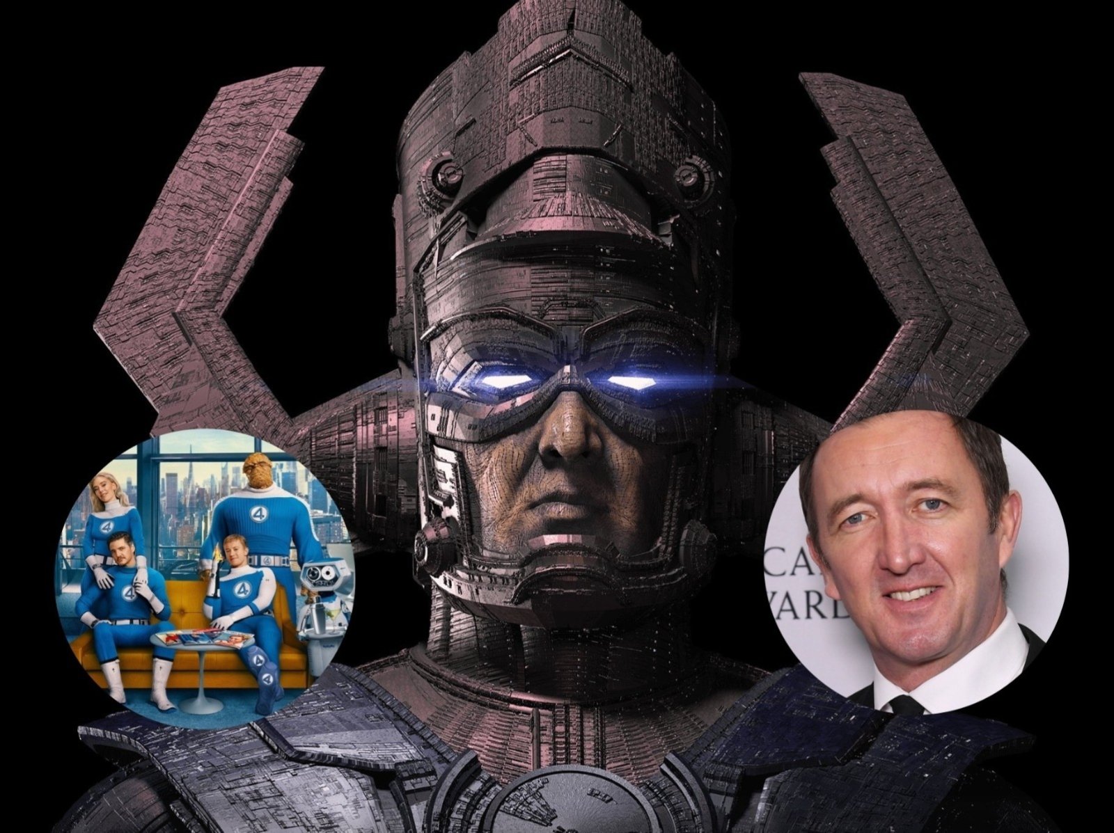 《驚奇4超人：第一步》首度曝光「行星吞噬者」面貌！拉爾夫尹愛森 Ralph Ineson 將化身宇宙級反派