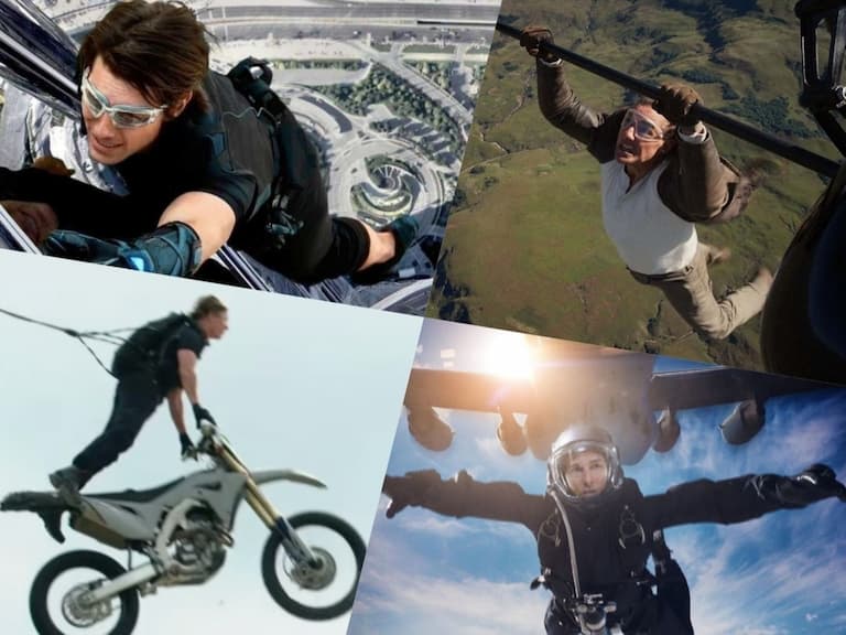 《不可能的任務》湯姆克魯斯 Tom Cruise 5 大「特技神場面」:騎車跳懸崖、攀 800 公尺高塔⋯全都來真的!