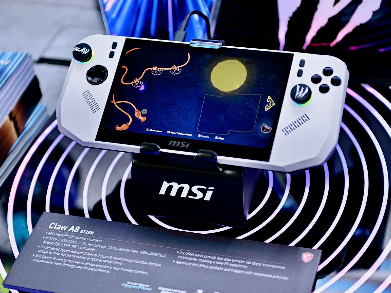 Computex ／MSI Claw A8 掌機登場！螢幕、手感、效能⋯等細節亮點一次看！