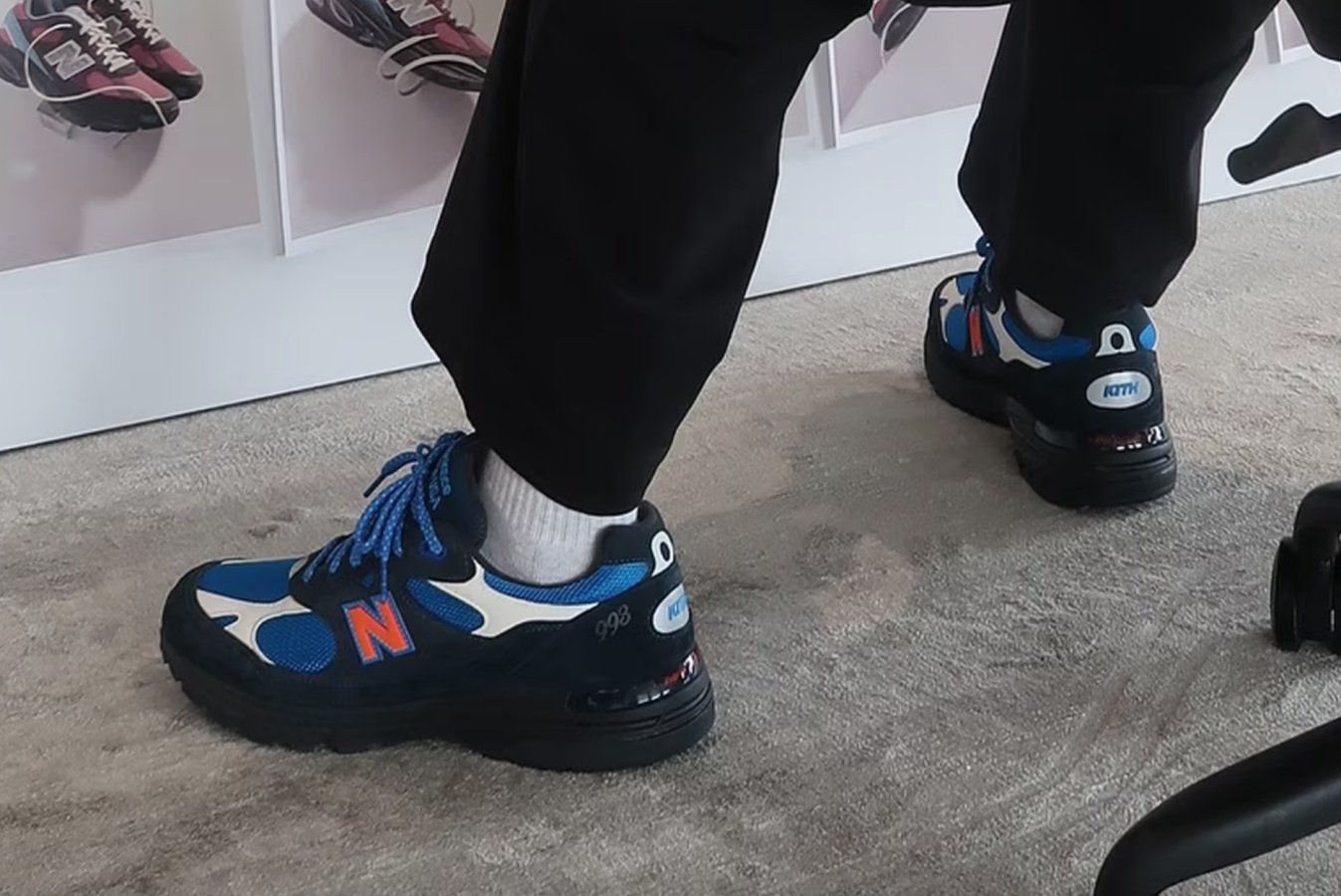 Kith x New Balance 993 全新聯名率先公開，滿滿 NBA 尼克隊元素注入！