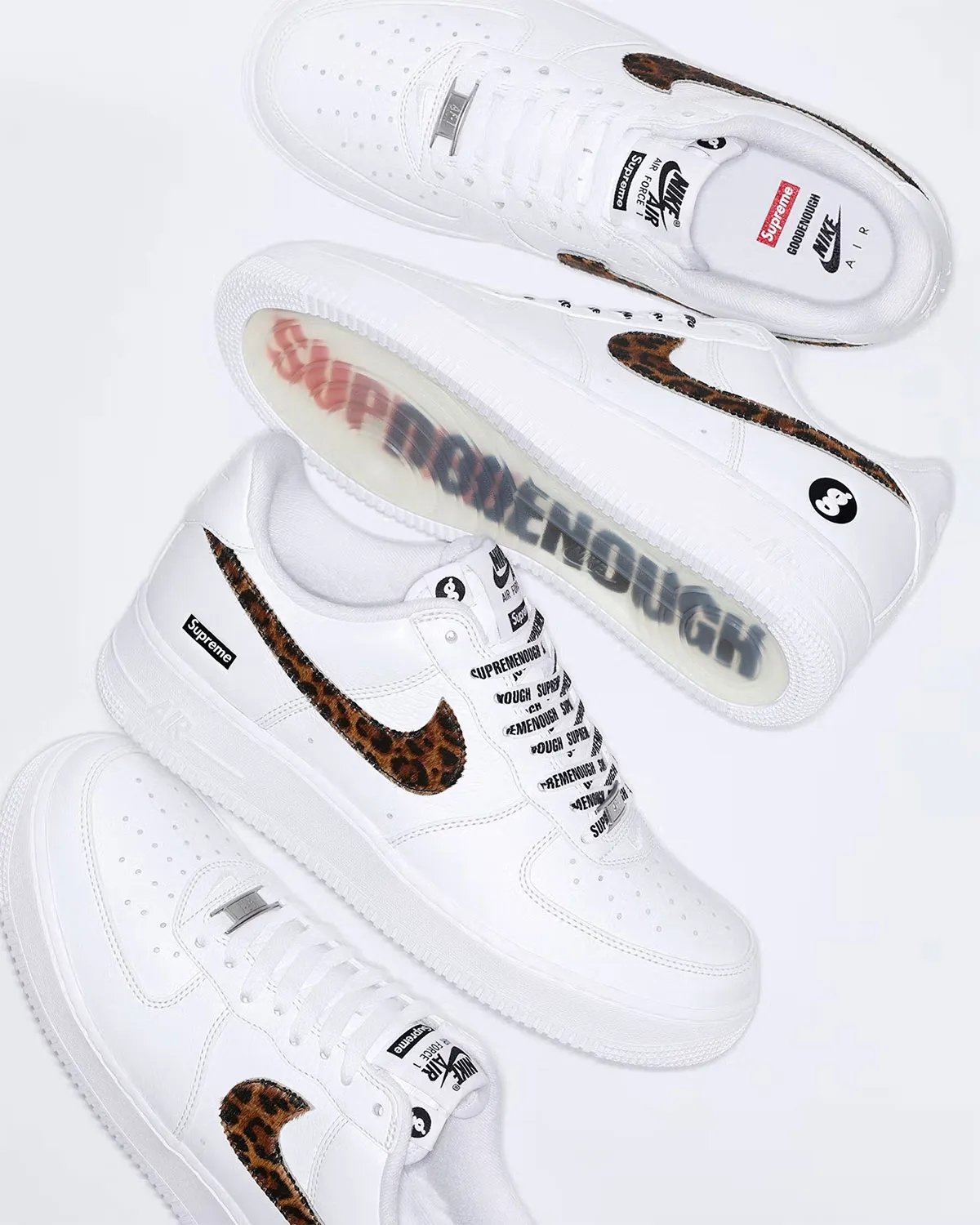 Supreme x GOODENOUGH x Nike AF1 三方聯名登場!發售情報完整公開!