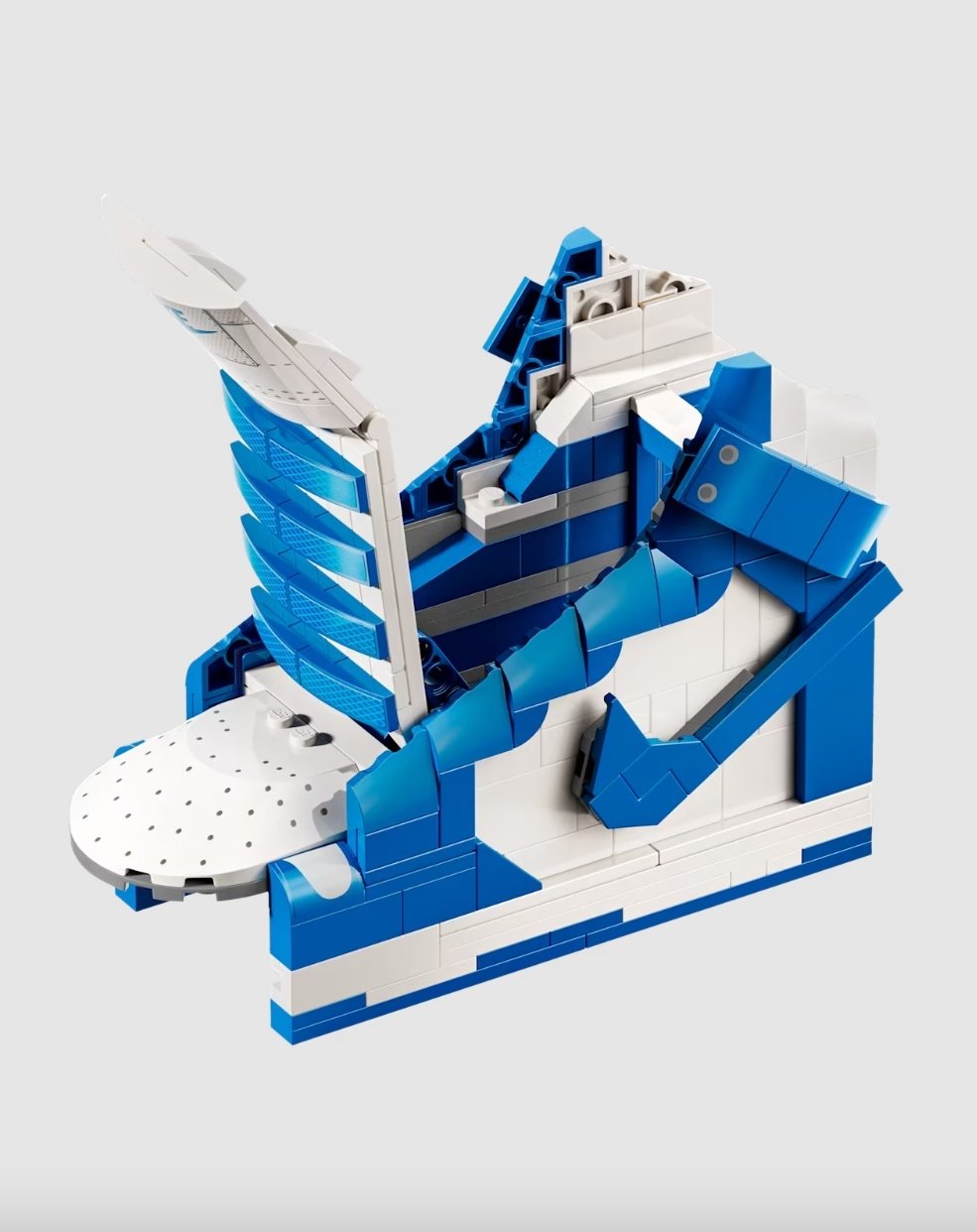 LEGO x Nike 台灣發售情報整理!藍白 Dunk「1180 片積木組成」超欠收藏!