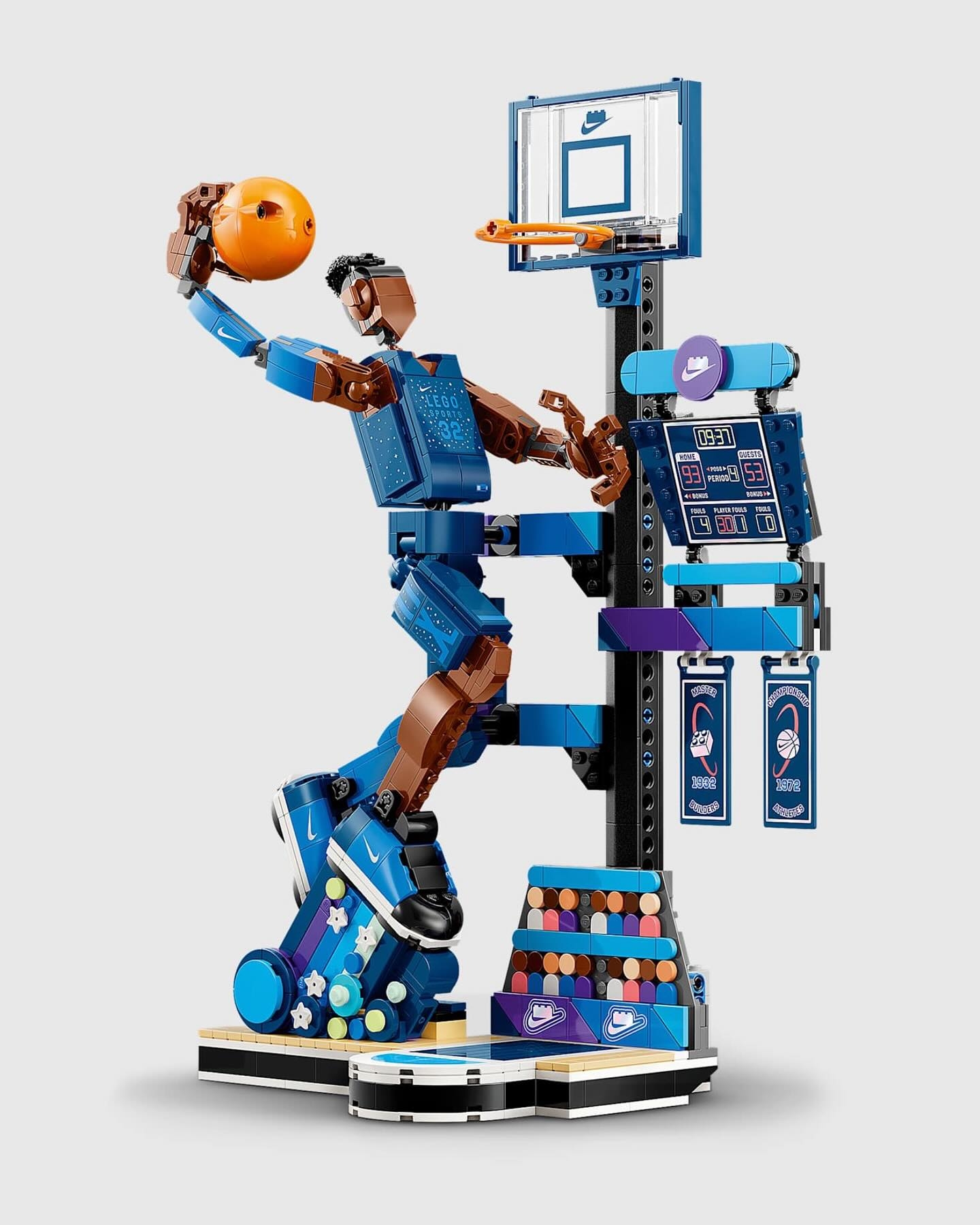 LEGO x Nike 台灣發售情報整理!藍白 Dunk、灌籃爆扣樂高模型⋯一次看!