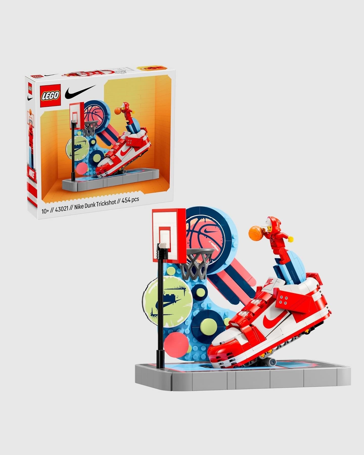 LEGO x Nike 台灣發售情報整理!藍白 Dunk、灌籃爆扣樂高模型⋯一次看!