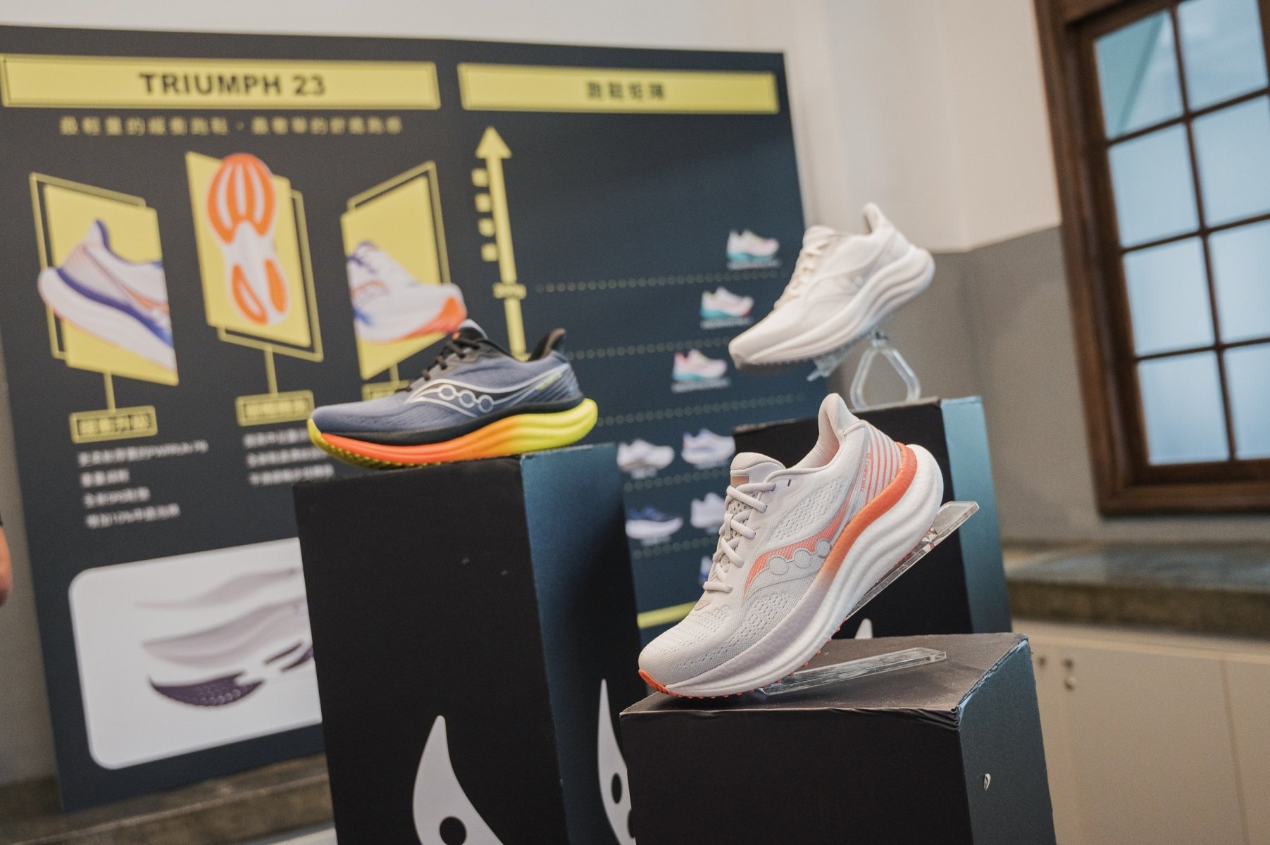 SAUCONY TRIUMPH 勝利 23 跑鞋正式在台發表!鞋款三大亮點&全新直營門市資訊一次看!