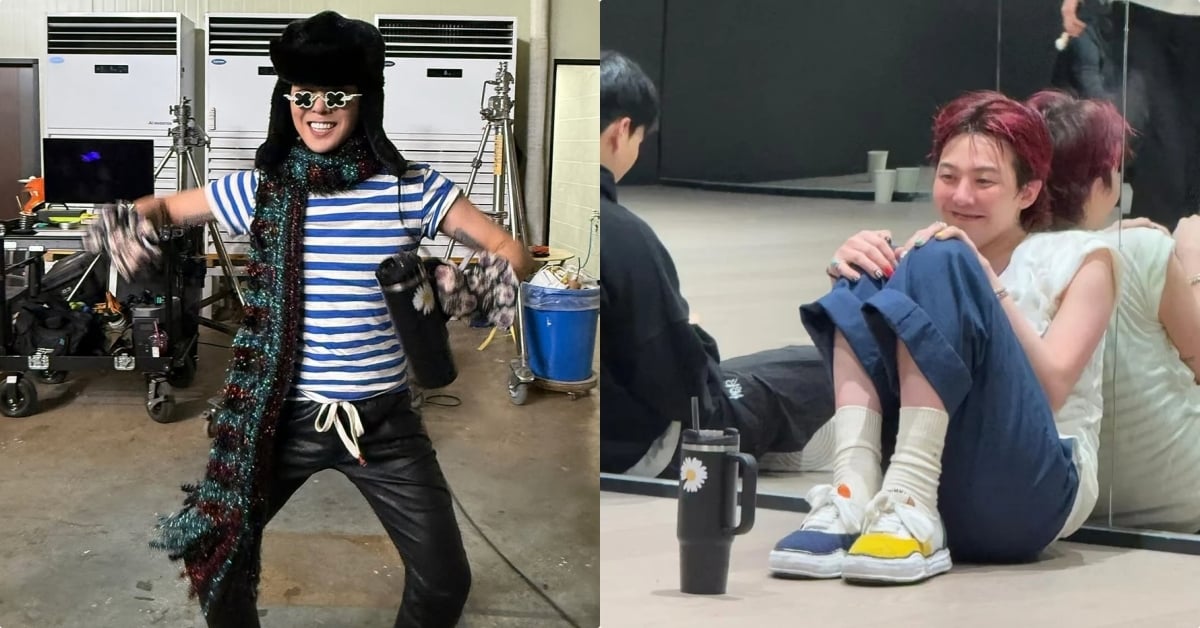 GD 愛用同款「Stanley 保溫杯」連 Jennie、Rosé 都在用,喝水同時也可以很潮!