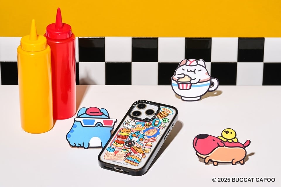 狠萌藍色小怪物攻佔 CASETiFY!百萬 IP 貓貓蟲咖波聯名系列 6 月 5 日首度開賣,美式漢堡餐廳主題萌力全開吞噬你的煩惱