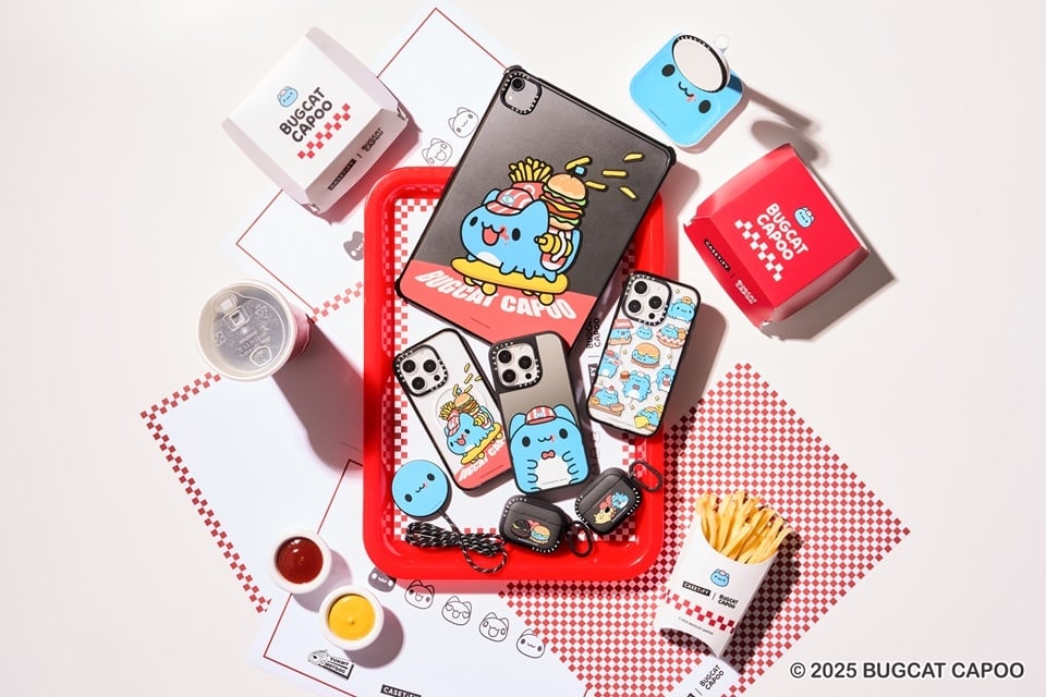 狠萌藍色小怪物攻佔 CASETiFY!百萬 IP 貓貓蟲咖波聯名系列 6 月 5 日首度開賣,美式漢堡餐廳主題萌力全開吞噬你的煩惱