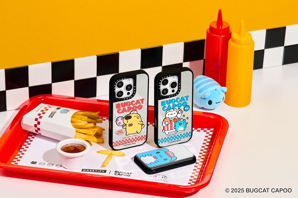 狠萌藍色小怪物攻佔 CASETiFY!百萬 IP 貓貓蟲咖波聯名系列 6 月 5 日首度開賣,美式漢堡餐廳主題萌力全開吞噬你的煩惱