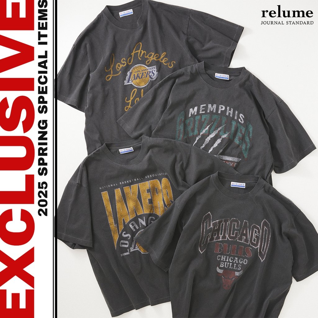JOURNAL STANDARD Relume × Off The Court by NBA 聯名系列發售情報一覽!
