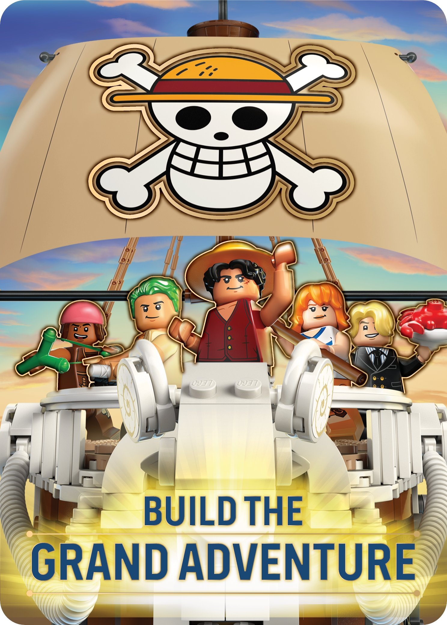 LEGO x Netflix《航海王》真人版推出聯名系列!「前進梅利號」限量預購開搶!