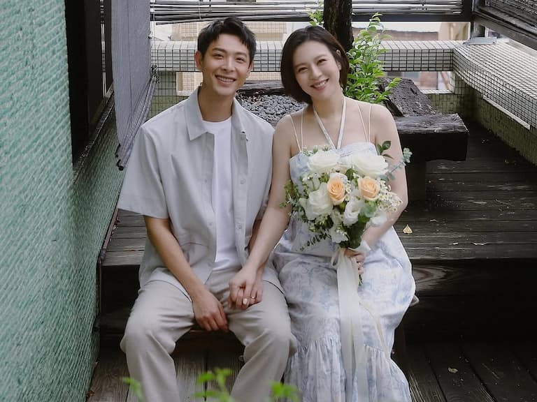 劉品言、連晨翔結婚了！IG 曬照再曝雙喜：「謝謝我們的小孩！」